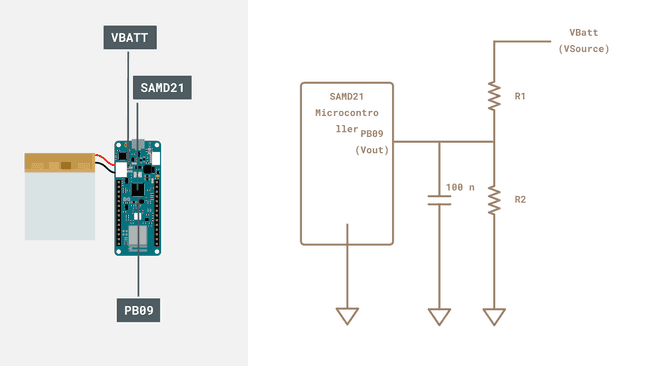 Voltage Divider Circuit on the MKR WIFI 1010