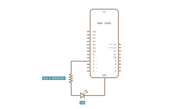 Schematic of our circuit.