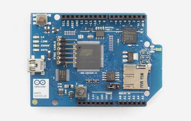 The Arduino WiFi Shield