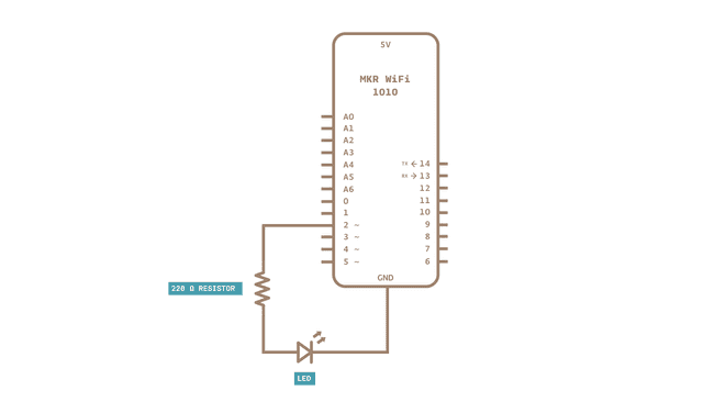 Schematic of our circuit.