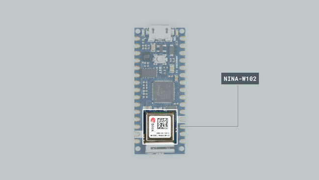 The NINA-W102 module.