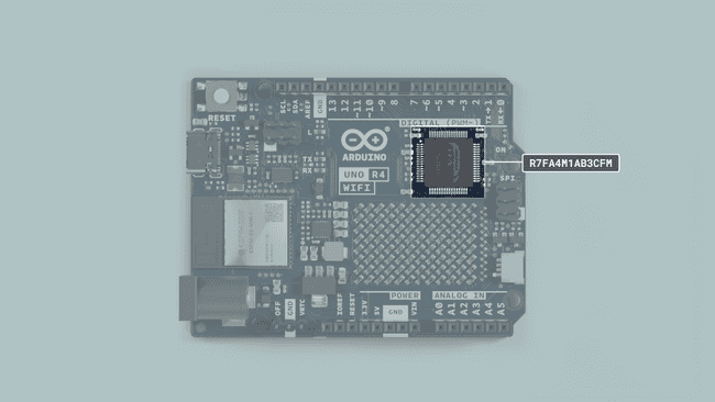 Microcontroller on the UNO R4 WiFi