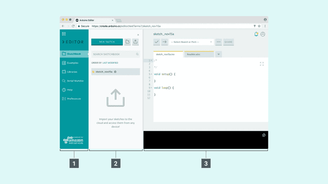 The Arduino Web Editor